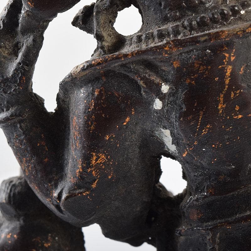 仏教美術　古銅　チベット仏　仏像　置物　V　R8656