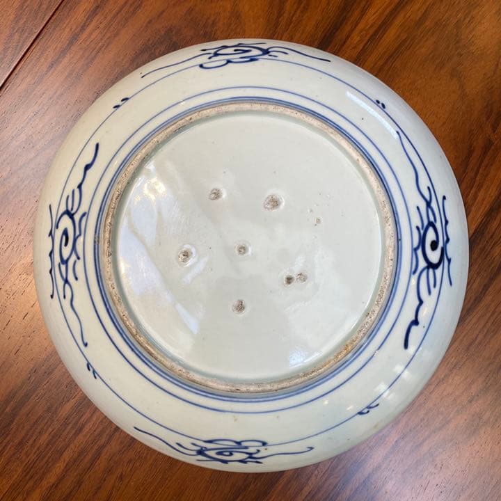 古伊万里染付大皿