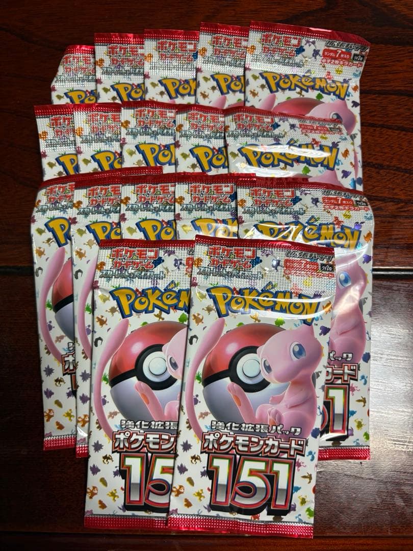 【バラ売可】ポケモンカード151 17パック