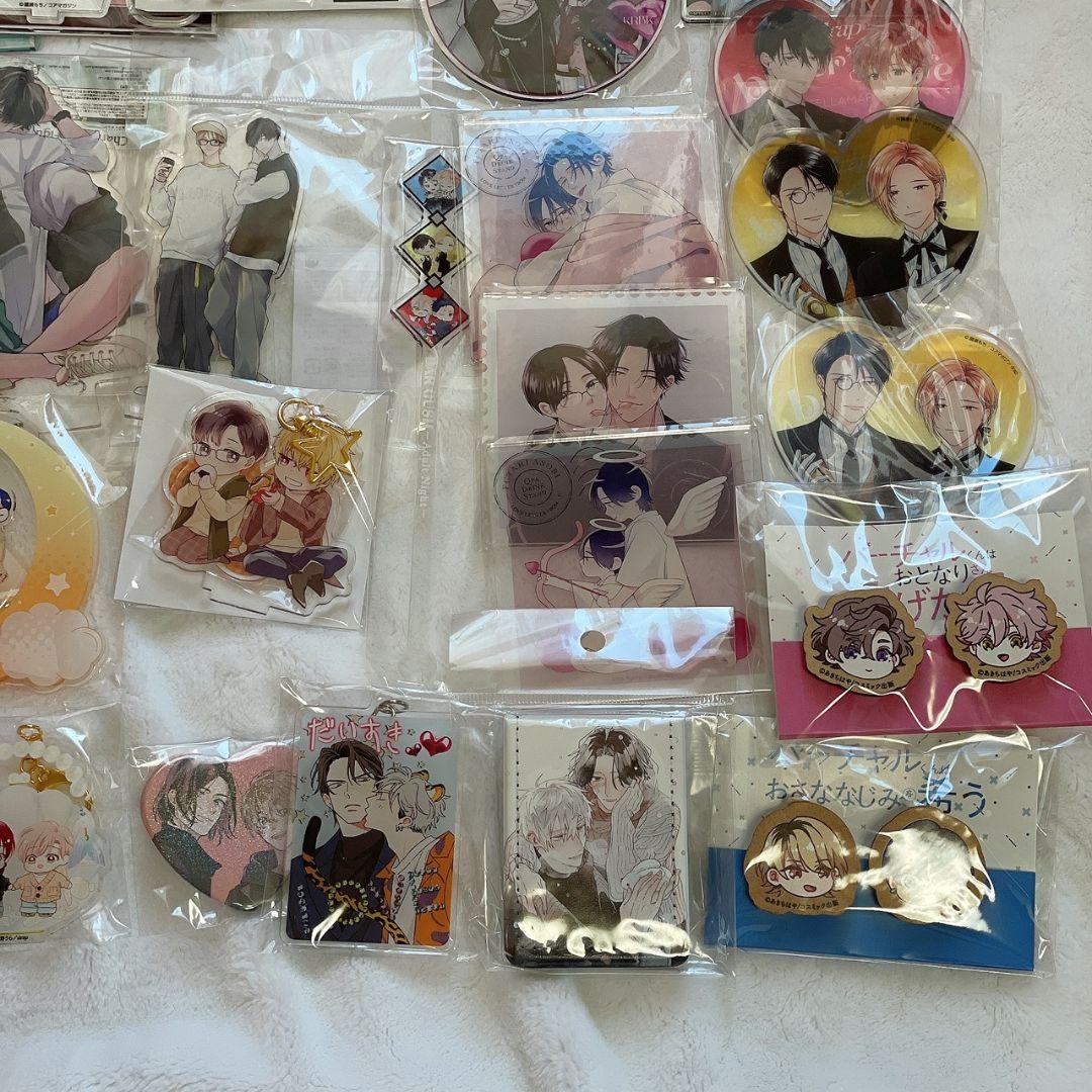 商業BL グッズ まとめ売り アクリルスタンド コースター キーホルダー
