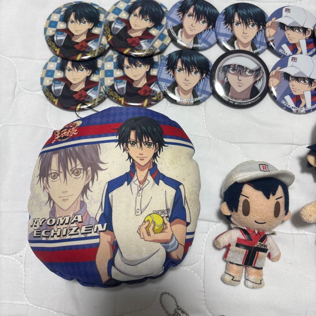 越前リョーマ　グッズ　まとめ売り　バッジ　ラバーストラップ　テニスの王子様　痛バ