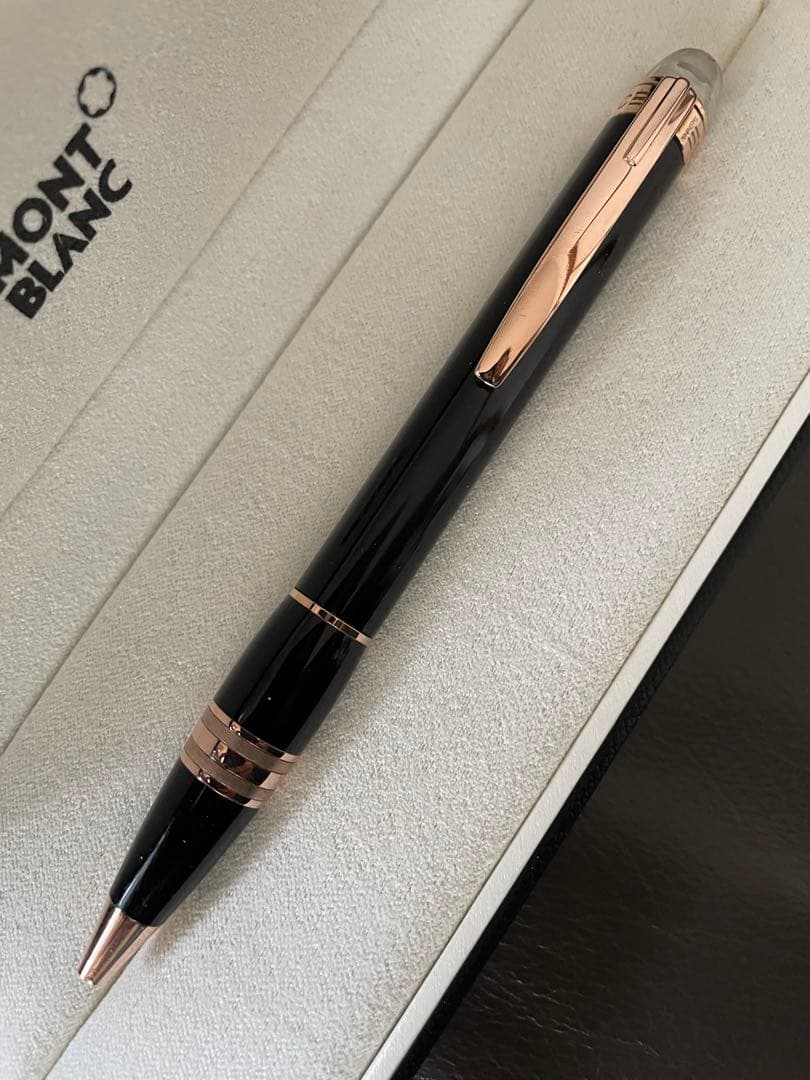 ◾️レア◾️ローズゴールド◾️モンブランスターウォーカー ボールペン◾️レッドゴールド
