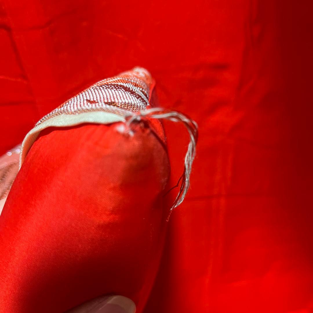 打掛　色打掛　正絹　西陣織　孔雀