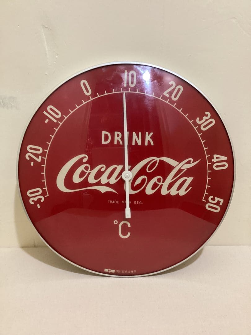 コカコーラ 温度計 レトロ coca-cola 富士計器 トレー おぼん