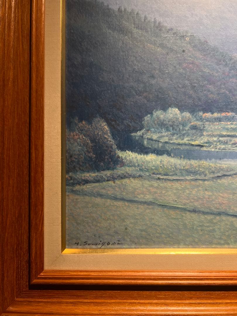 リアリズム　写実画　住吉久志【深山の秋】