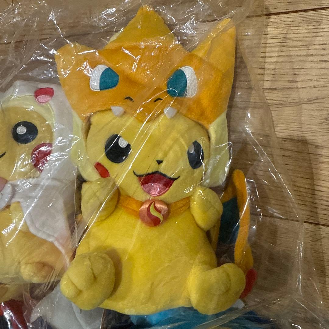 ピカチュウ ぬいぐるみ　6体