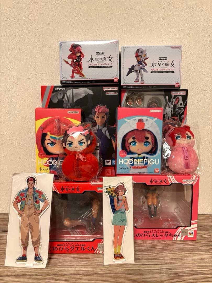 水星の魔女　グエル　スレッタ　グッズセット