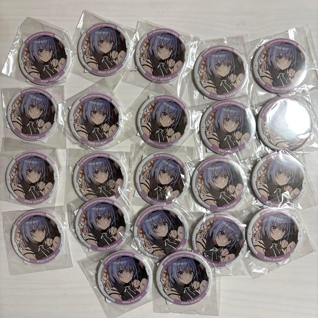 シャニマス 缶バッジ 鈴木羽那 22個　まとめ売り　セット　ナムコ　ガラポン