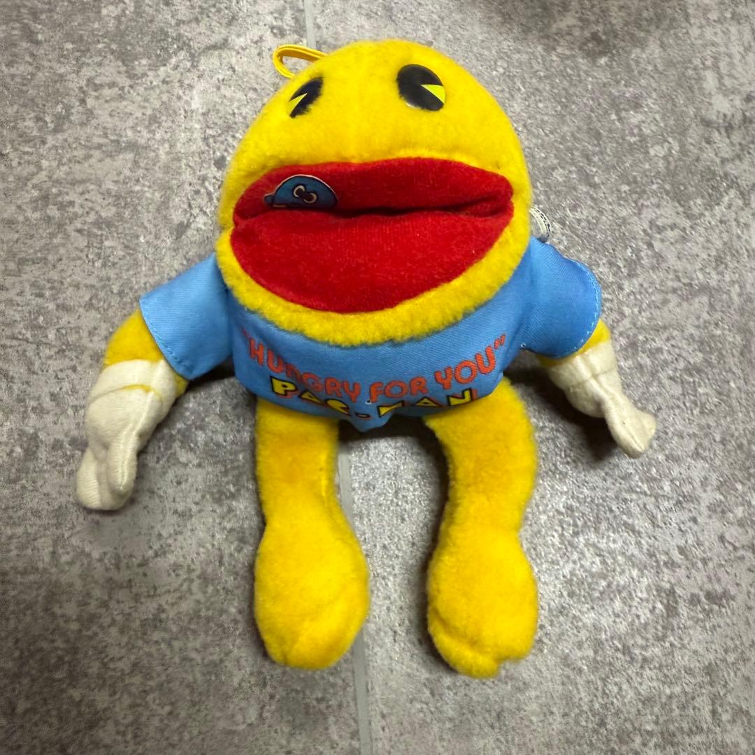 80s パックマン 電話 ぬいぐるみ キャップ 3点セット