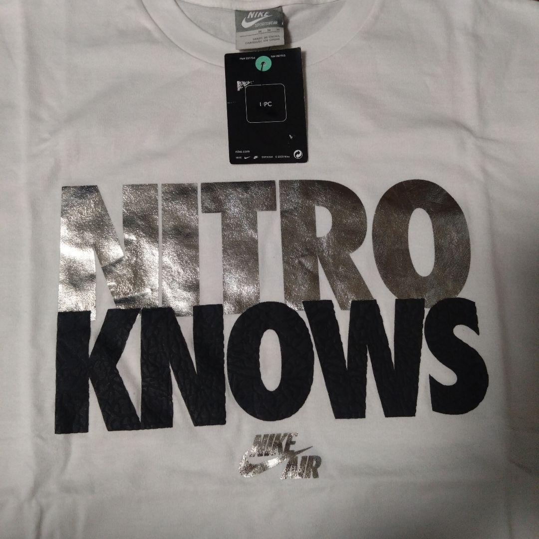 ナイキ nitro knows コラボTシャツ nitraid nsw CRSB