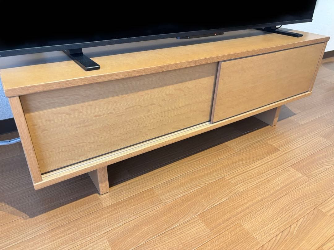 無印良品　TVボード　テレビボード　テレビ台　オークAVラック