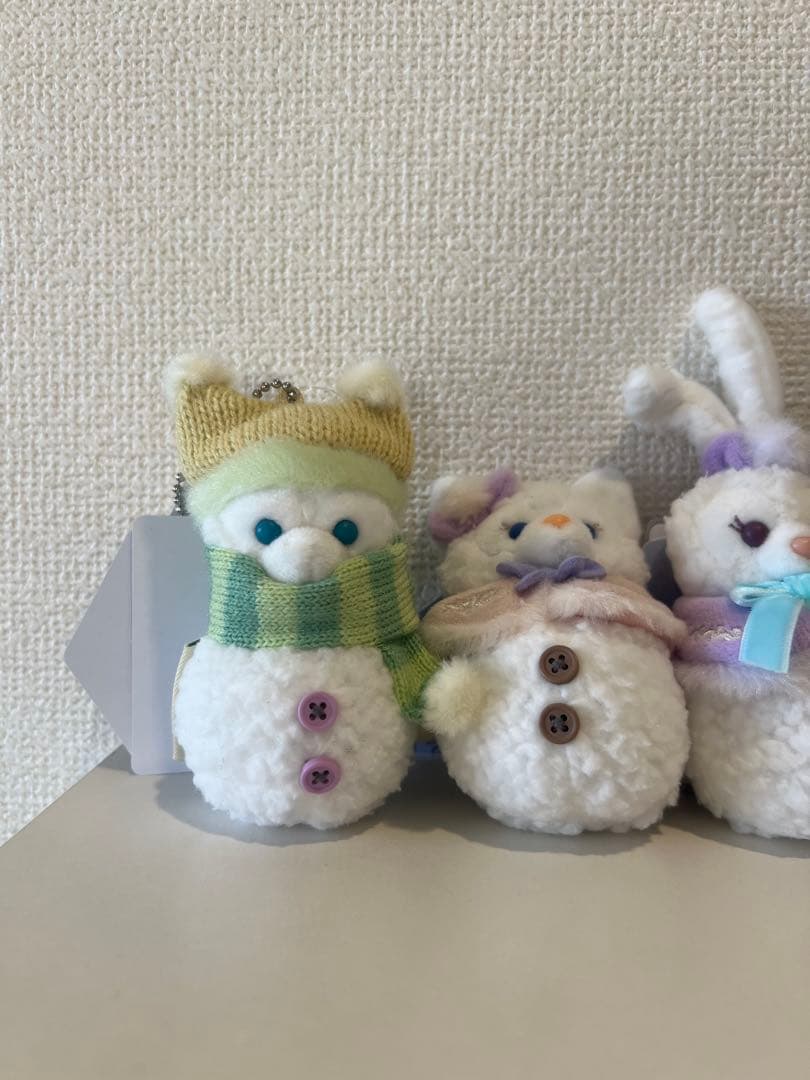 シークレットオブスノーウィーデイ　ぬいぐるみストラップ　雪だるま