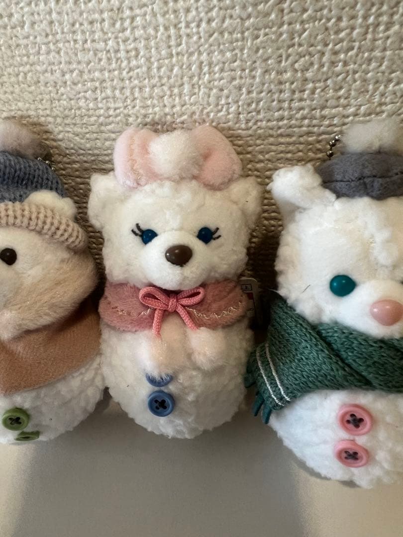 シークレットオブスノーウィーデイ　ぬいぐるみストラップ　雪だるま