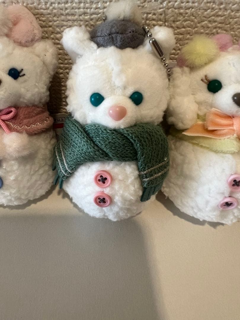 シークレットオブスノーウィーデイ　ぬいぐるみストラップ　雪だるま