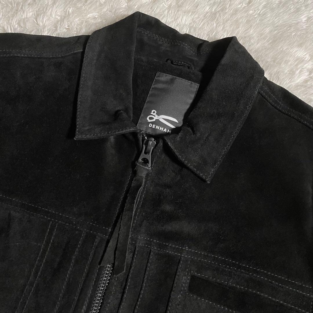 ジャケット・アウター DENHAM CONVOY TRUCKER Suede leather