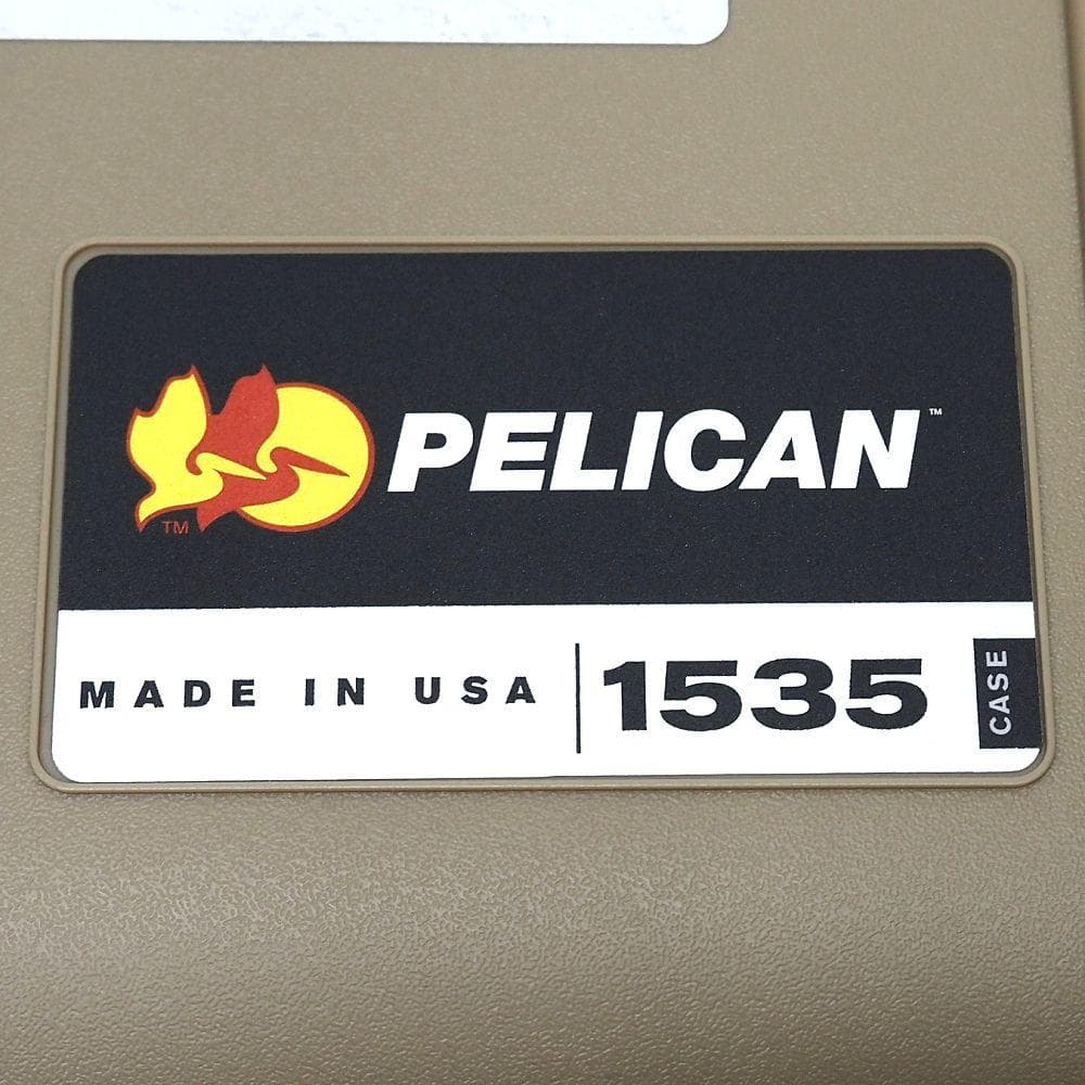 K06343 PELICAN 1535 エアケース デザートタン