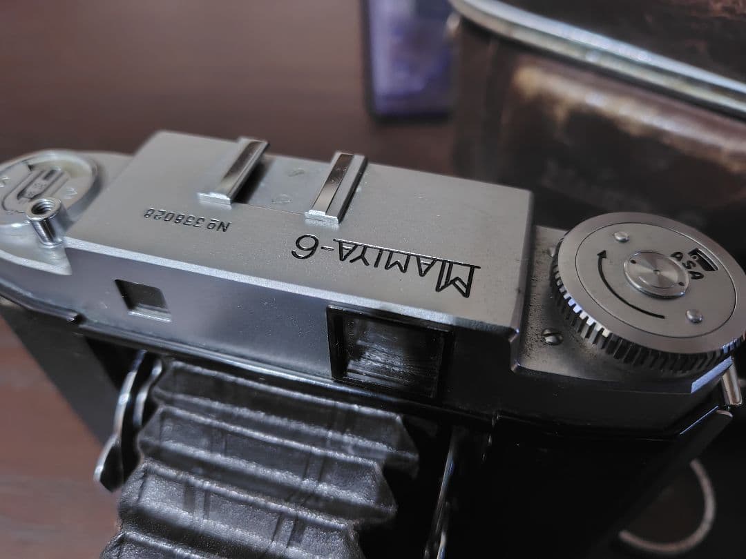 Mamiya-6 フィルムカメラ Kenkoフィルター付き