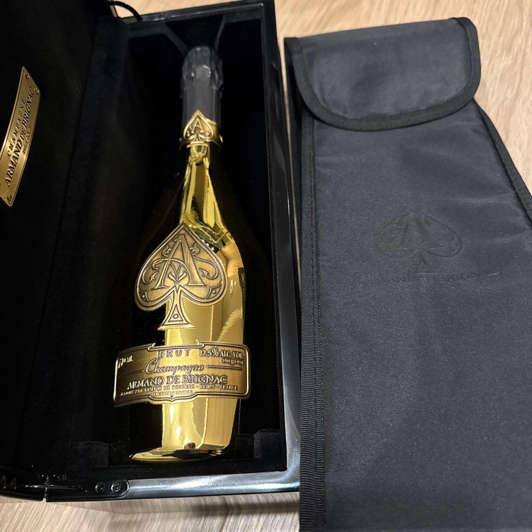 (新品)Armand de Brignac ゴールドシャンパン　アルマンド
