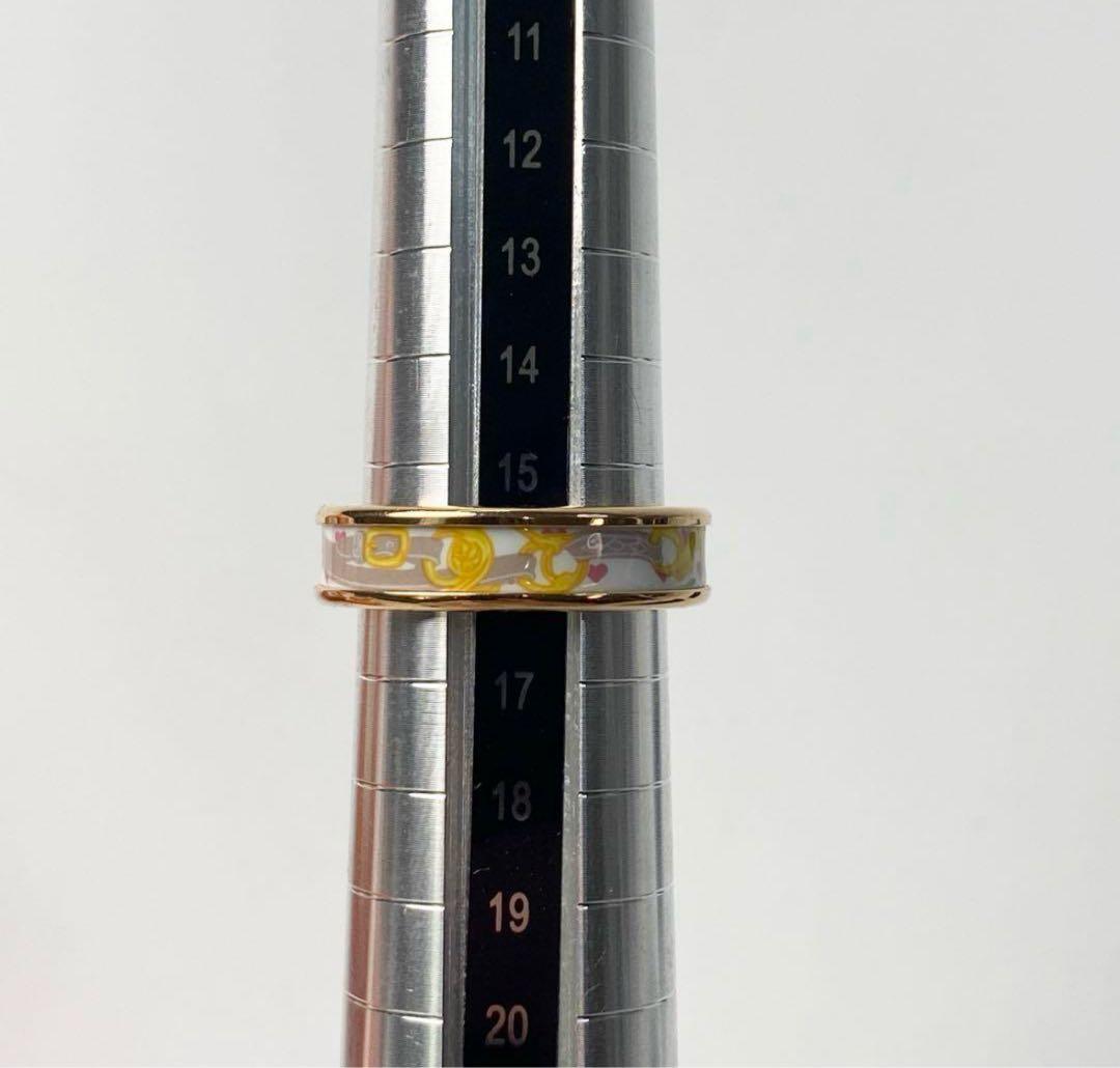 美品 エルメスHERMES ブリッド ドゥ ガラ ラヴ PM リング T57