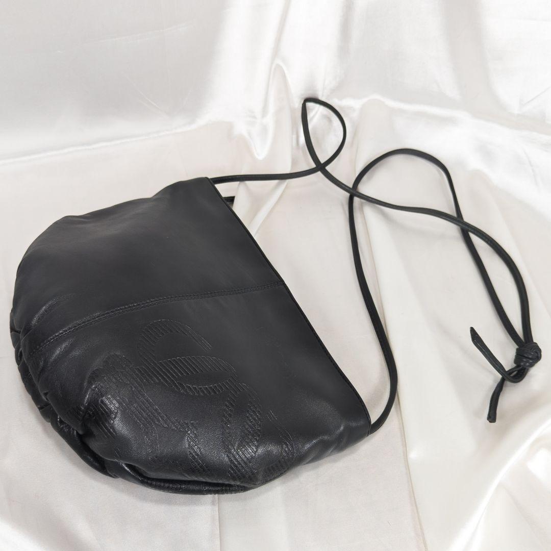 LOEWE ロエベ ナッパレザー ショルダーバッグ アナグラム