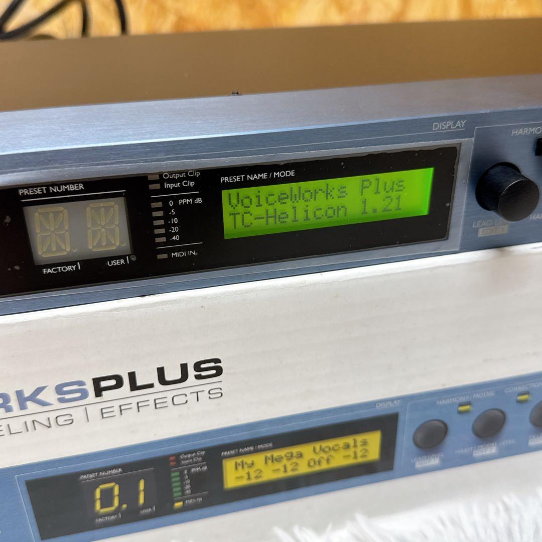 希少！美品！TC-HELICON VOICE WORKS Plus FW1.21