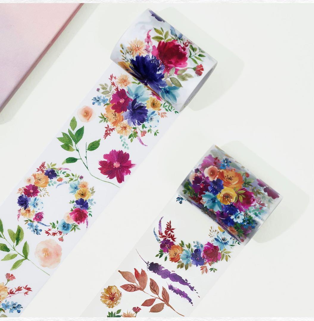 ⭐️SALE⭐️WT《春日游》海外マスキングテープ　マステ 【2436】