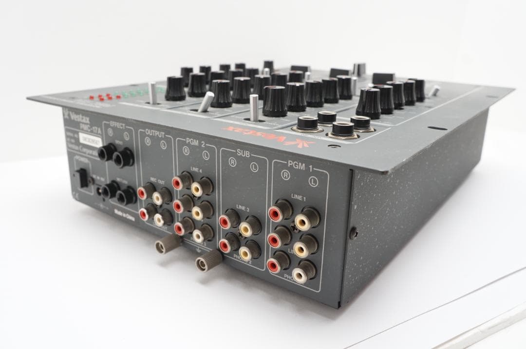 【動作品】VESTAX PMC-17A 　純正アダプター付
