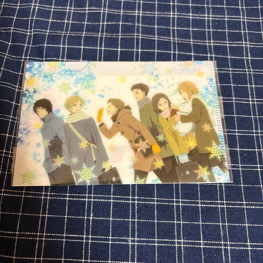 【未開封】イオン限定オリジナル 夏目友人帳 ミニクリアファイル 2種セット
