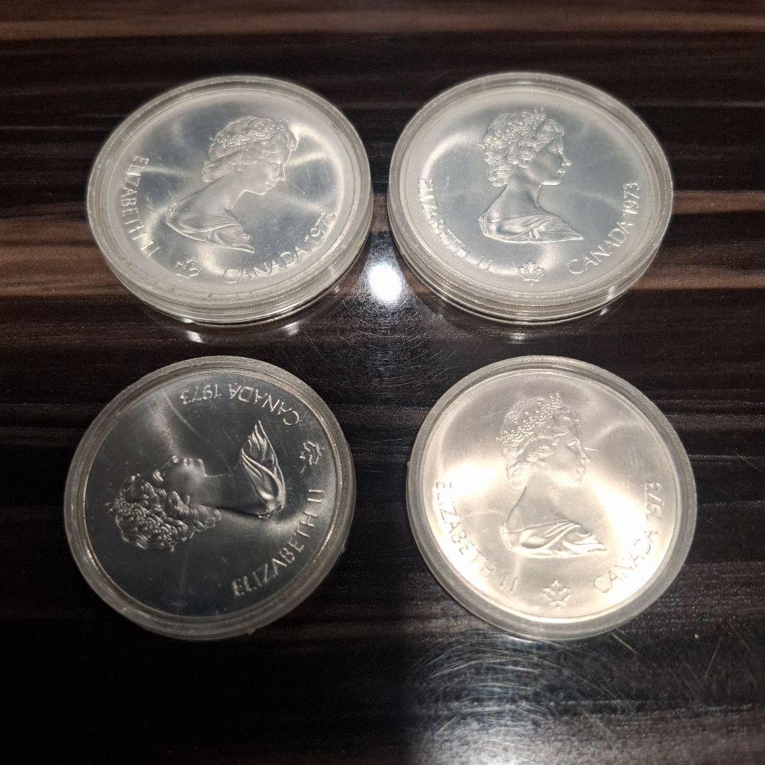カナダ　 エリザベス2世 記念硬貨　4枚セット