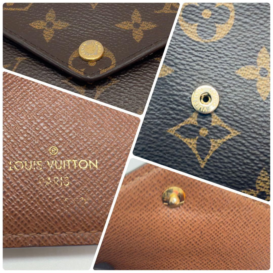 極美品✨ルイ ヴィトン モノグラムポルトフォイユ　ヴィクトリーヌ　コンパクト財布