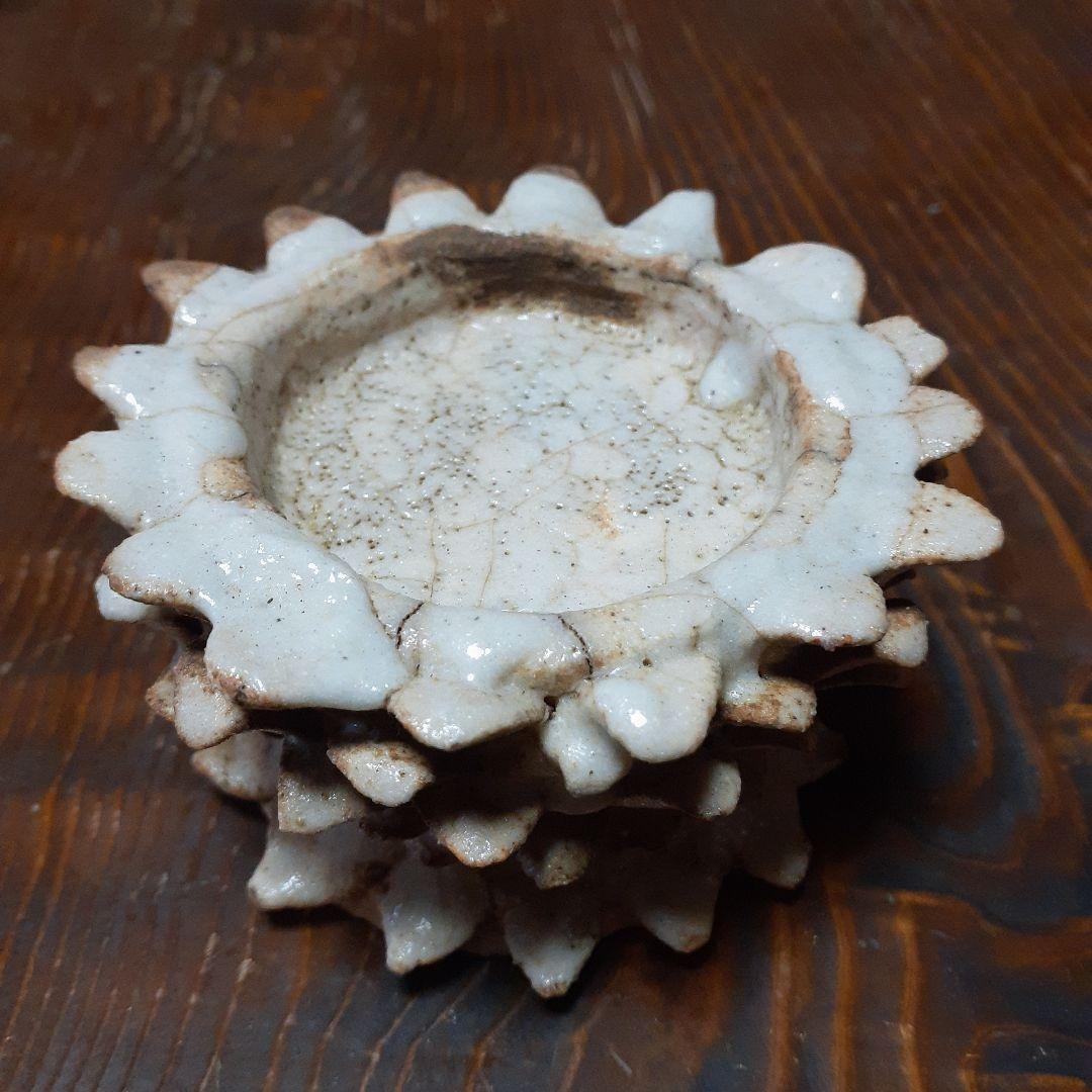 幻の志野焼蓮華台