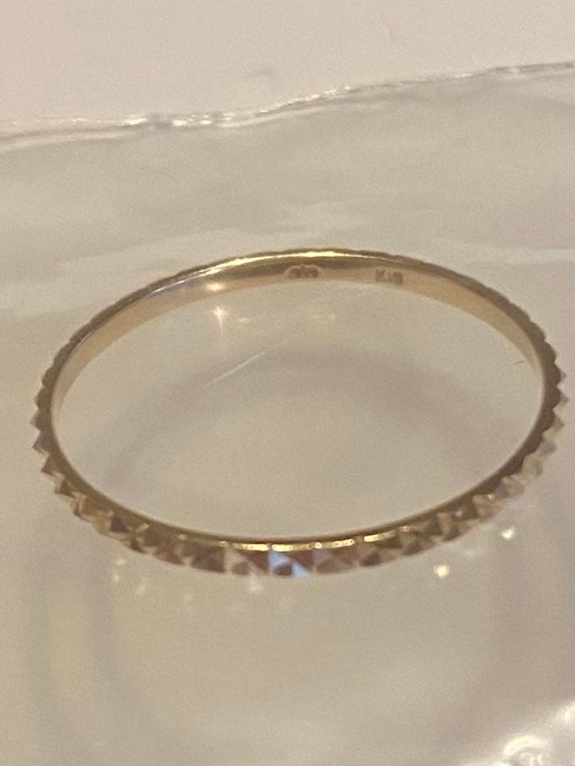 た*ん様 ete（エテ） K10 クレール トライアングルカット リング ♯13