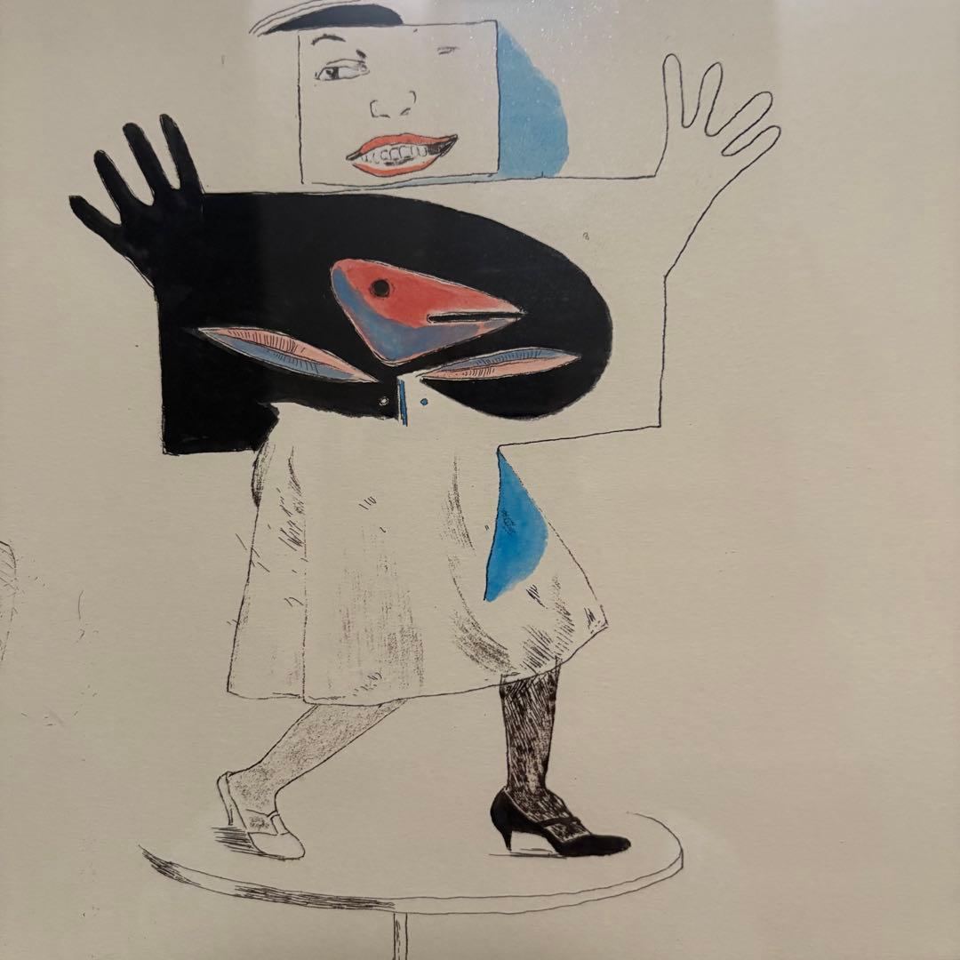 山本容子　”ナイトホール” 1993年　限定20部 バー・ルーカス　大判