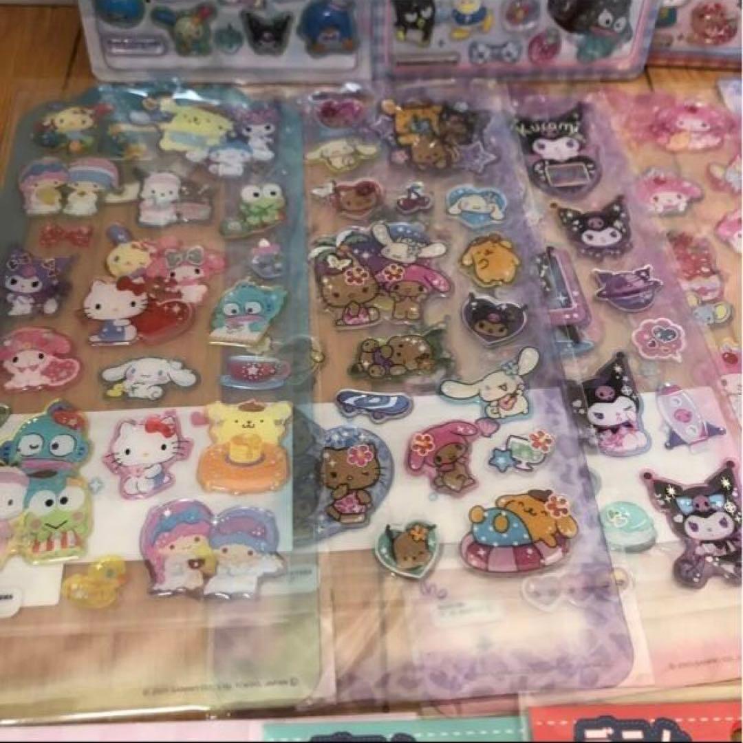 正規品⭐︎サンリオ　ちいかわ　ディズニー　ボンボンドロップ　平成女児シール交換