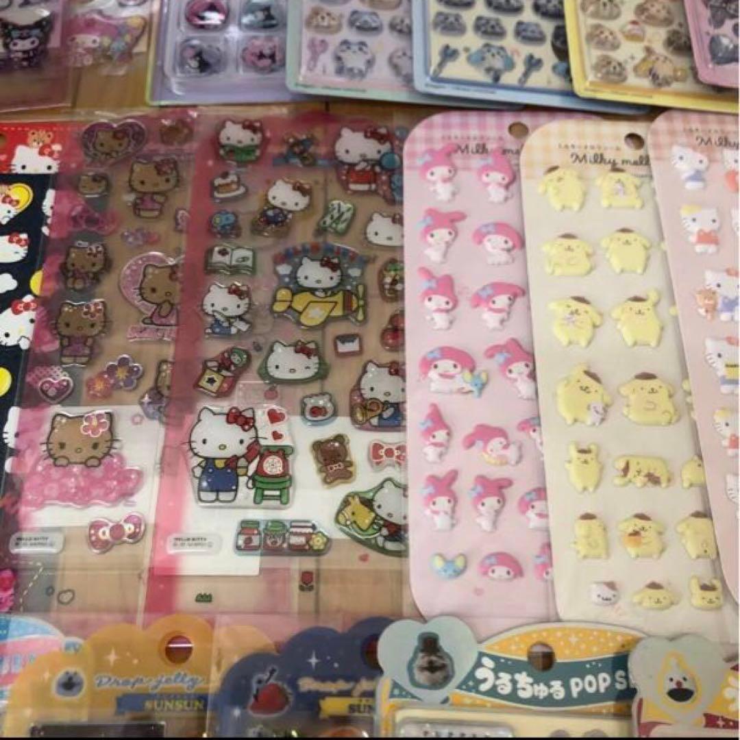 正規品⭐︎サンリオ　ちいかわ　ディズニー　ボンボンドロップ　平成女児シール交換