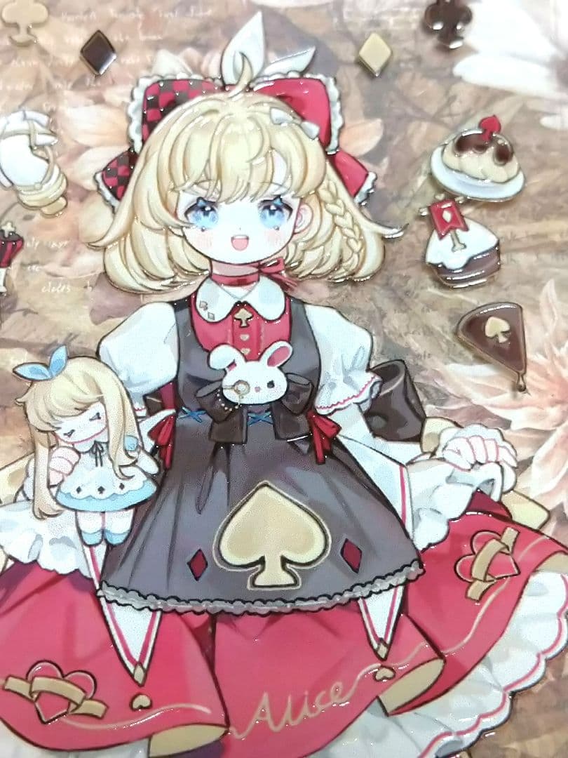 ✩再販✩J367＃桃心殿下(水晶)shine切り売り海外人物マステ女の子