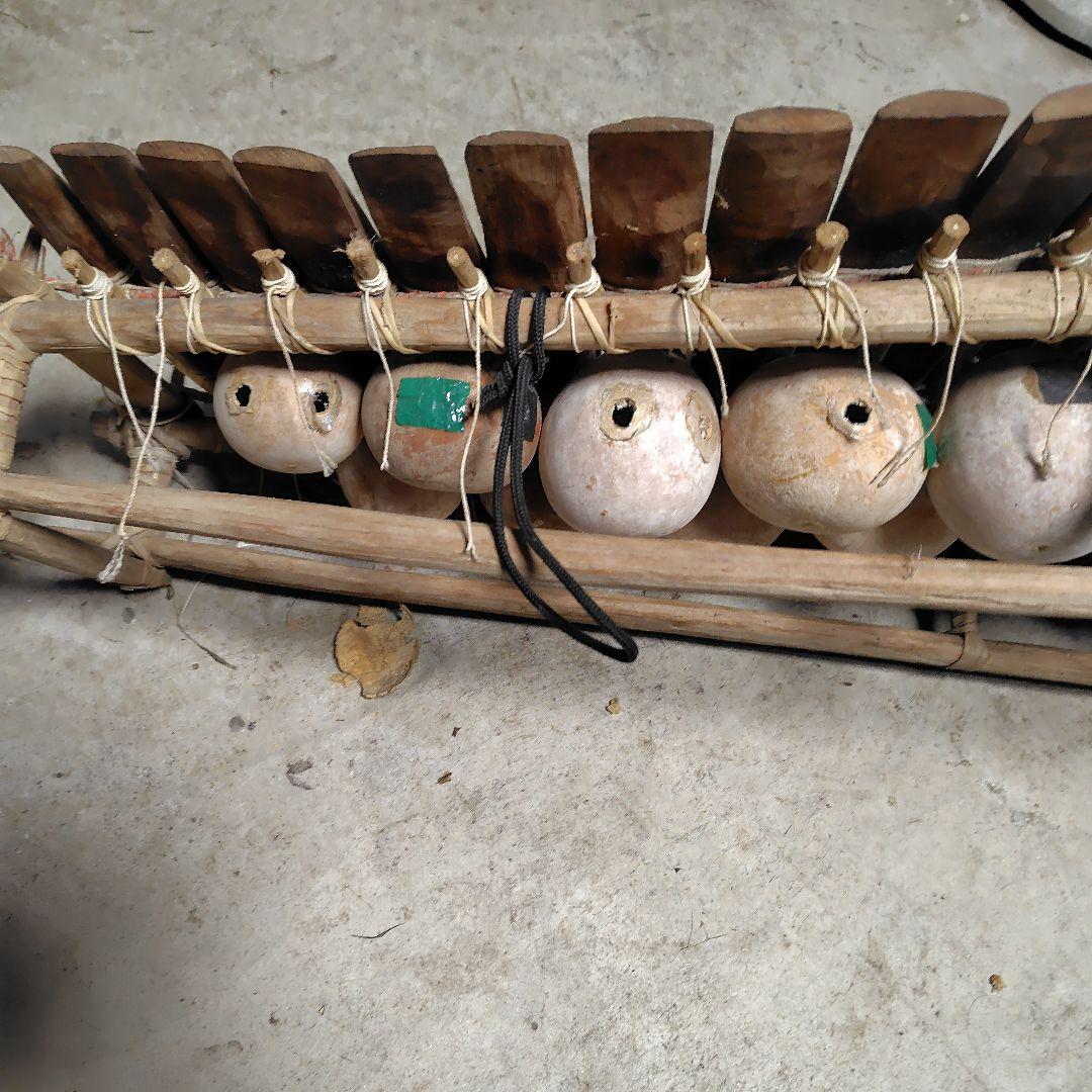 西アフリカ産　バラフォン　ジャンク品