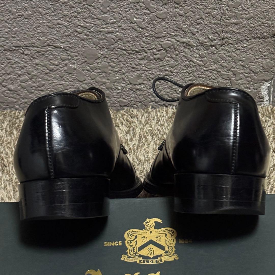 美品✨Alden56251オールデンコードバン パンチドキャプトウ