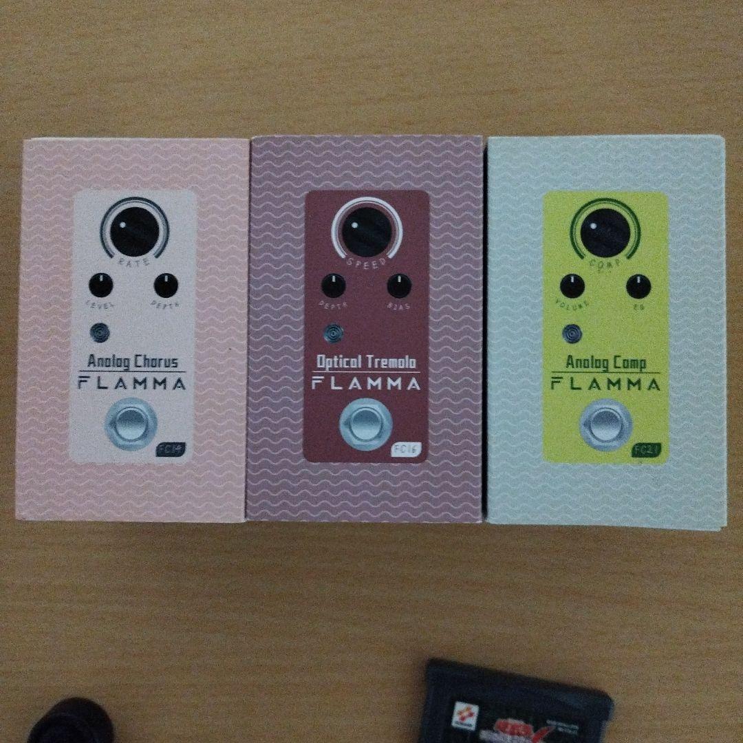 ギターエフェクター　 FLAMMA　ゲームボーイアドバンスソフト　遊戯王６