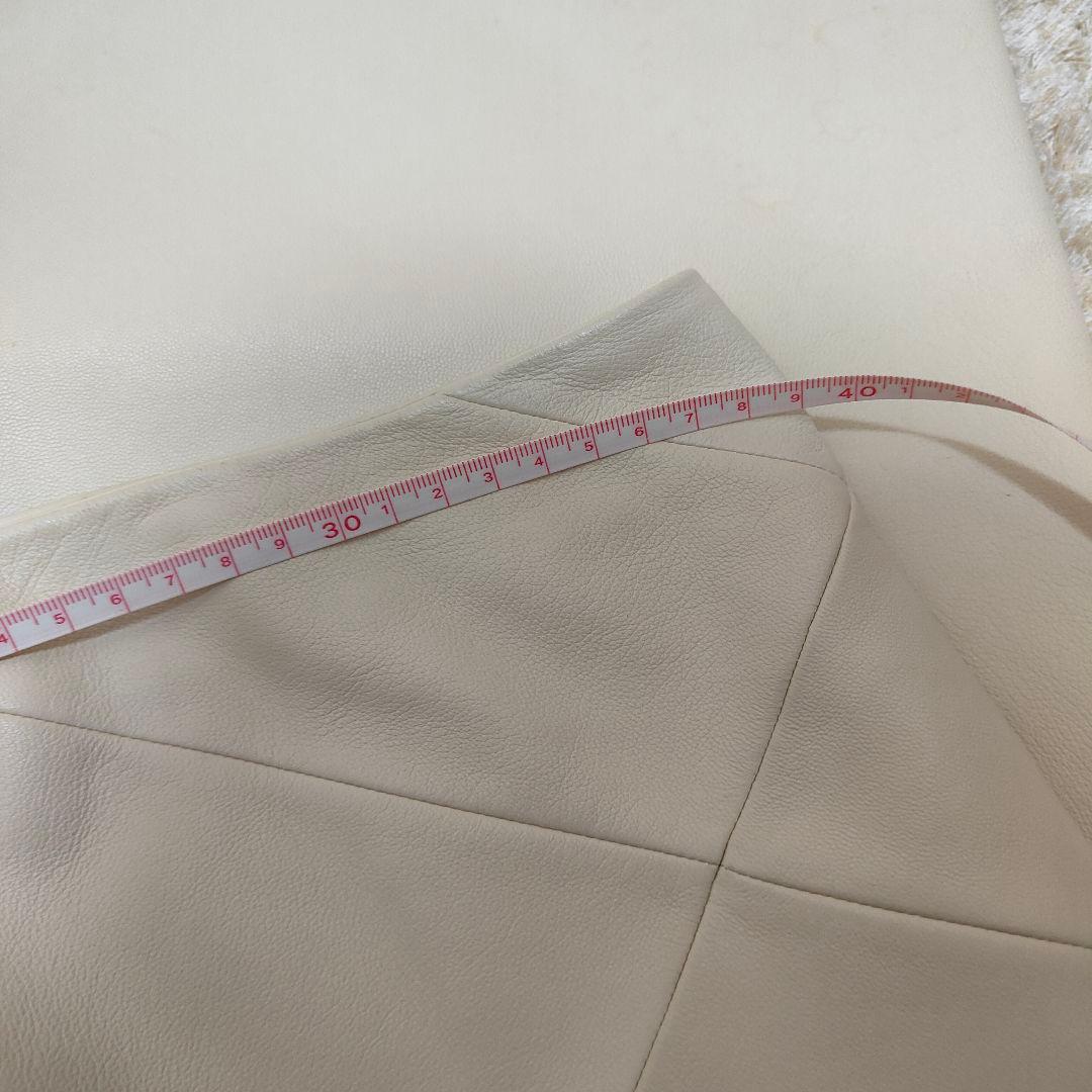 LOEWE ロエベ レザースカート 40 L 羊革 ラムレザー