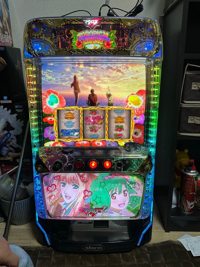 マクロス スロットマシン ボーナス確定