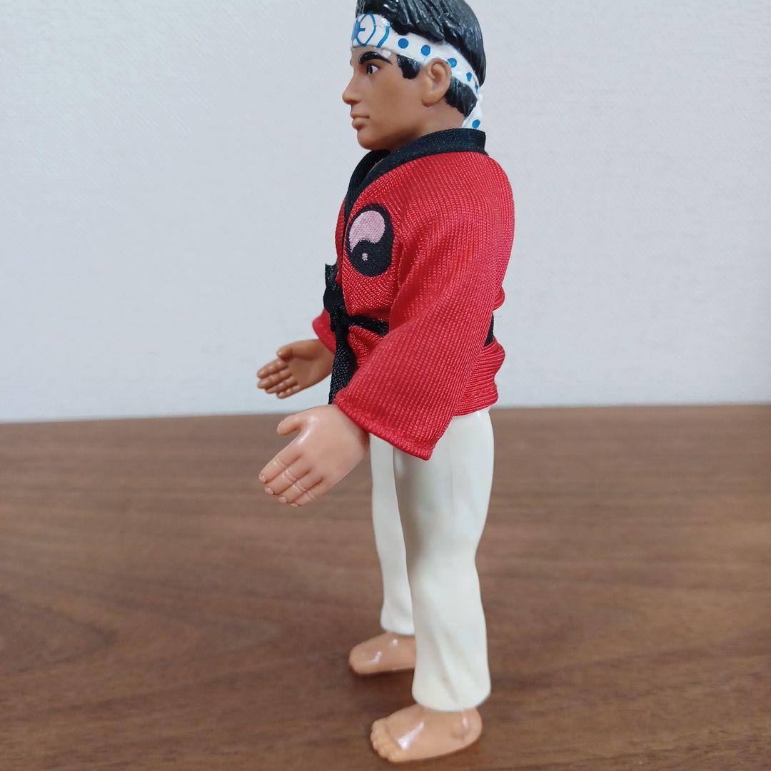 当時物　Remco社「ベスト・キッド」ミヤギ先生とダニエル・ラルーソのフィギュア