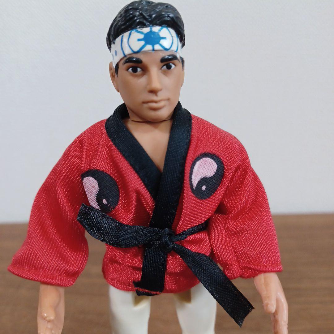 当時物　Remco社「ベスト・キッド」ミヤギ先生とダニエル・ラルーソのフィギュア