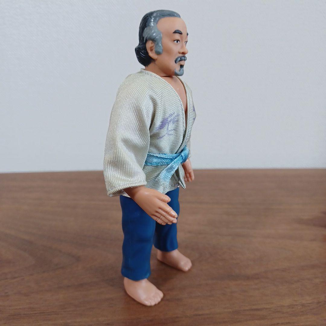 当時物　Remco社「ベスト・キッド」ミヤギ先生とダニエル・ラルーソのフィギュア