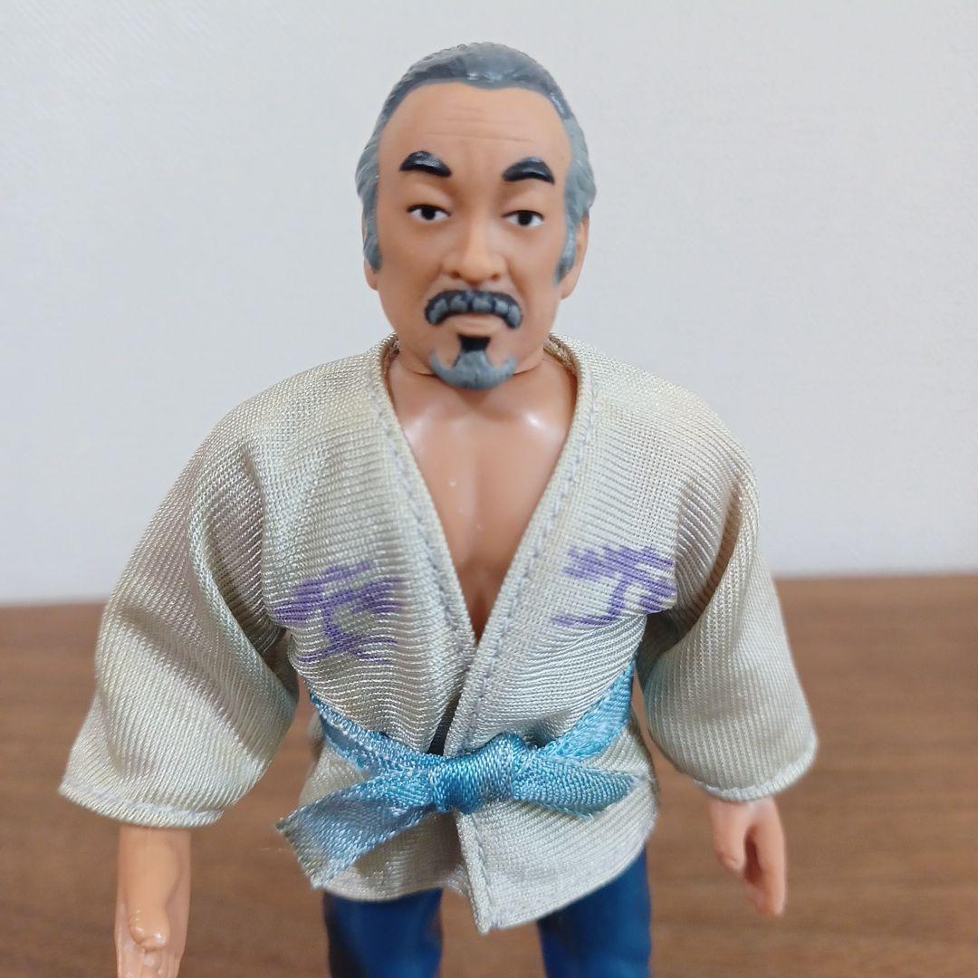 当時物　Remco社「ベスト・キッド」ミヤギ先生とダニエル・ラルーソのフィギュア