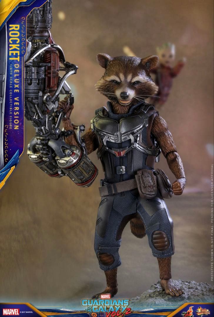 【美品】 ガーディアンズ・オブ・ギャラクシー　ロケット　ボーナスアクセサリー付