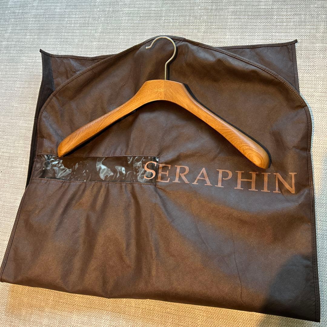 SERAPHIN ライダースジャケット　ベージュ