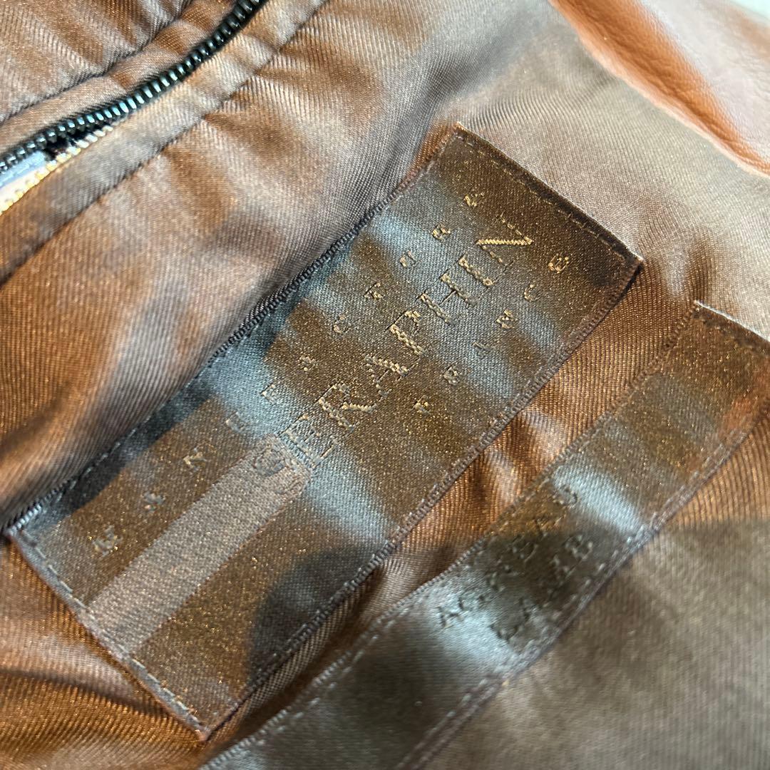 SERAPHIN ライダースジャケット　ベージュ