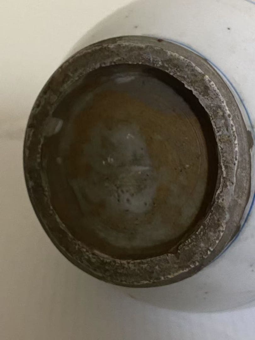 李朝 染付 花瓶 花器 骨董