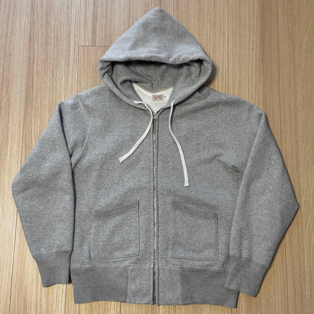 トイズマッコイ ヘヴィウェイト フルジップパーカー グレー Mサイズ